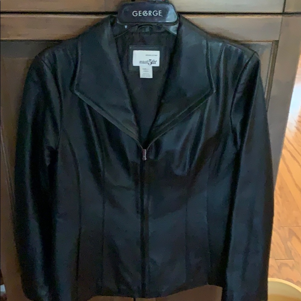 Leather jacket